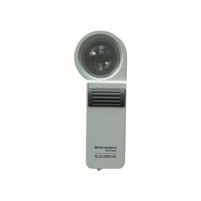 Eschenbach Handheld Lighted Magnifier 12.5X/ 50D/40 New- Germany