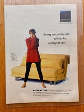 ligne roset Claude Brisson Schlafsofa Multy 1996 Vintage Ad Werbung Reklame