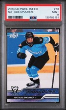 2024 Upper Deck Young Guns PWHL Natalie Spooner #63 PSA 9 #6181