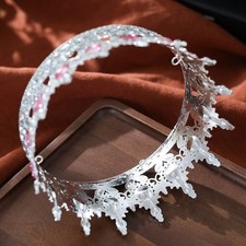 Sophisticated Appearance Baroque Wedding Crown Bridal Headpiece Alloy Hair Tiara