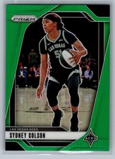 Sydney Colson 2024 Panini Prizm WNBA #73 Green Prizms Las Vegas Aces