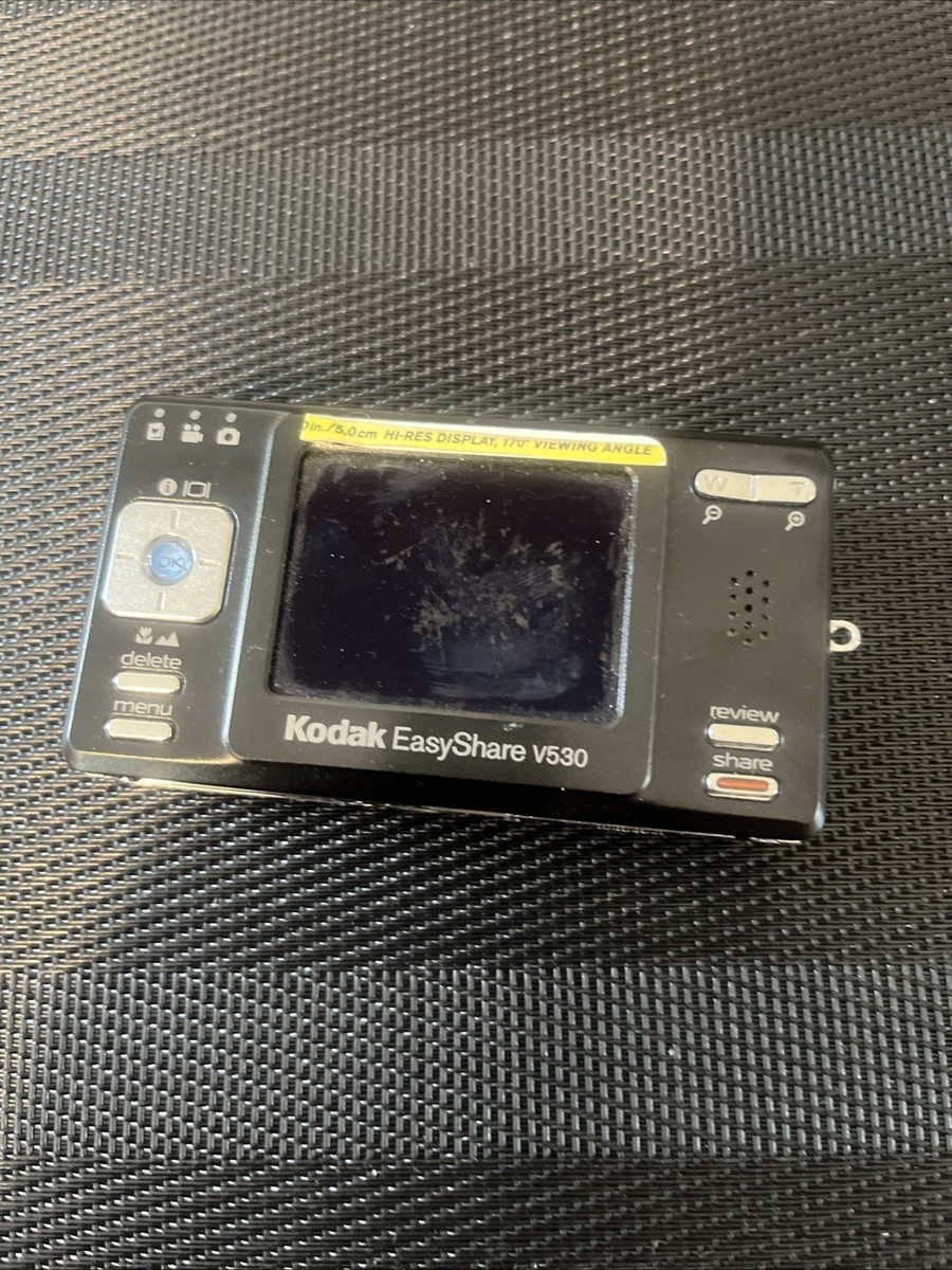 Kodak EasyShare V550 Compact Digital Camera 5.0 MP 3X Zoom Black