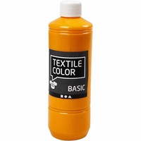Creativ Company Textilfarbe, Gelb, 500 Ml, 1 Flasche | 34143 | 2024