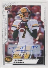2020 Upper Deck CFL Auto Trevor Harris #160 Auto l5j