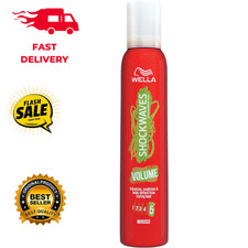 Wella Shockwaves Volume Mousse, 200ml.(Pack of 1)