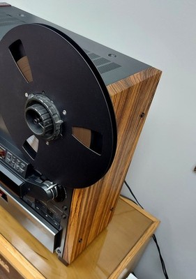 AKAI GX 747 636 635 646 Reel to Reel ZEBRA WOOD SIDE PANELS | eBay
