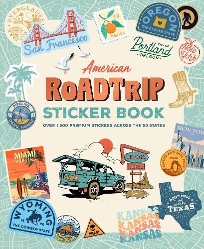 American Road Trip Sticker Book - Image 4