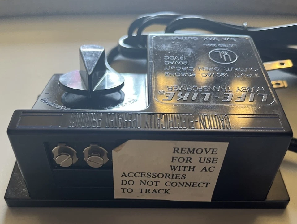 Life Like Train Model Railroad Train Hobby 6V Transformer Tested 21649 - Image 2 of 2