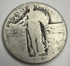 1925 Standing Liberty Silver Quarter E11