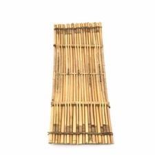 Vintage African Raft Zither Bamboo Folk Instrument 17x6.5" Works Great Plucked