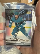 2024-25 Upper Deck Series 2 Young Guns Silver Foil Ethan Cardwell #459