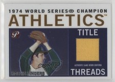 2005 Topps Pristine Legends Title Threads Relics Rollie Fingers #TT-RF HOF 0aa