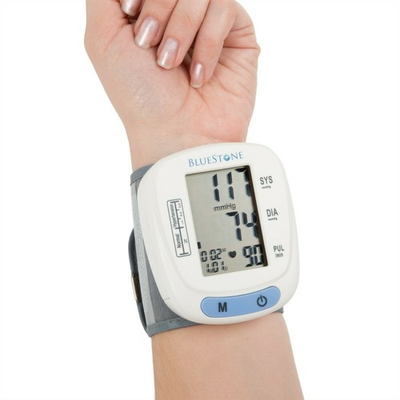 #ad Automatic Wrist Blood Pressure Monitor Heart Rate BP Meter Tester with Memory $19.99