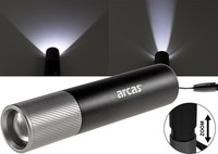 Led-Taschenlampe Arcas Akku Zoom ADA ChiliTec 23979