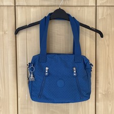 Brandneu mit Etikett Kipling Schultertasche "Anzo" Medium - Ripstop azurblau - neu mit Etikett