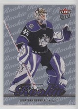 2007-08 Fleer Ultra Rookie Ice Medallion 9/100 Jonathan Bernier #258 6be