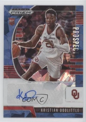 New Listing2020-21 Prizm Draft Picks Prospect Blue Ice 30/75 Kristian Doolittle Auto 0c2