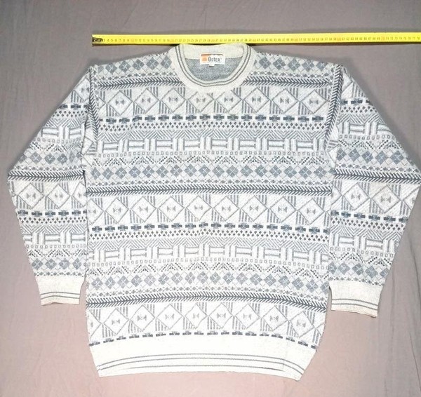Men Oster Sweater Grey Cashmere 42 / XL / 50