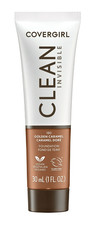 Covergirl Clean Invisible Foundation, Vegan Shade 180