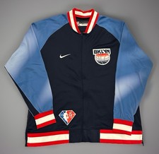Andre Drummond Game Issued Nike Warmup Jacket Brooklyn Nets 2021-22 NBA 75th