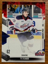 2014-15 Extreme Sports Cards Saginaw Spirit Tye Felhaber #5