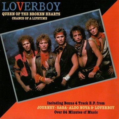 Loverboy / Journey / - Queen Of The Broken Hearts - Used Vinyl Record - J1177z