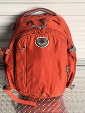 Osprey Porter 46 Travel Backpack Burnt Orange/Red & Black 46L