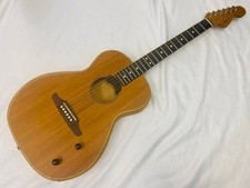 Fender Highway Series Parlor Akustikgitarre Vollmahagoni Palisander Griffbrett