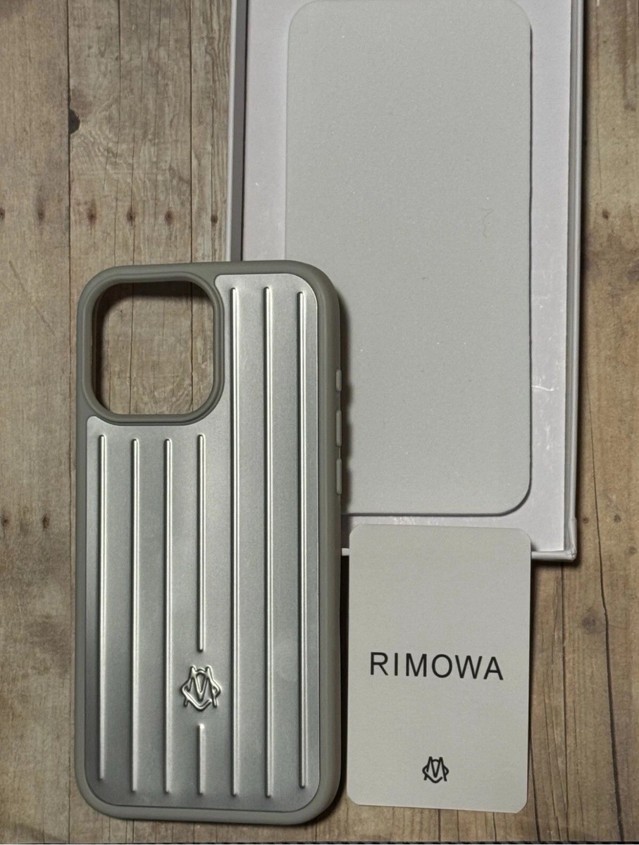 Rimowa iPhone 16 Pro Maxケース　シルバー Rimowa Iphone Case Aluminum For Iphone 16 Pro Max ⭐️U.S