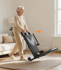 Electric Chair Lift with Large Wheels, Ultra-Compact Chair Lift with T-Stabilize