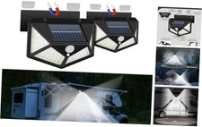 Solar RV Porch Lights | Motion Activated, Strong Magnetic Mount with Adhesive 