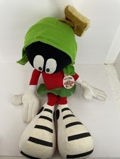 Vintage Marvin the Martian Plush Looney Tunes Warner Bros 1994 Large 31" Toy