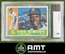 Bob Gibson BGS 6 1960 Topps St. Louis Cardinals #73