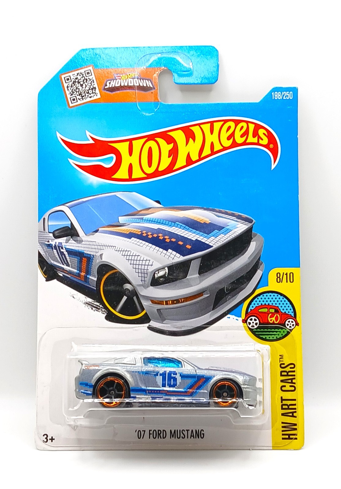 Hot Wheels 2016 HW Art Car '07 Ford Mustang