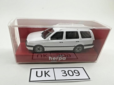 Herpa VW Golf Variant #021630 ''Oldtimer'' weiß H0 1:87 ''SKU UK309'' - Ref.  F008