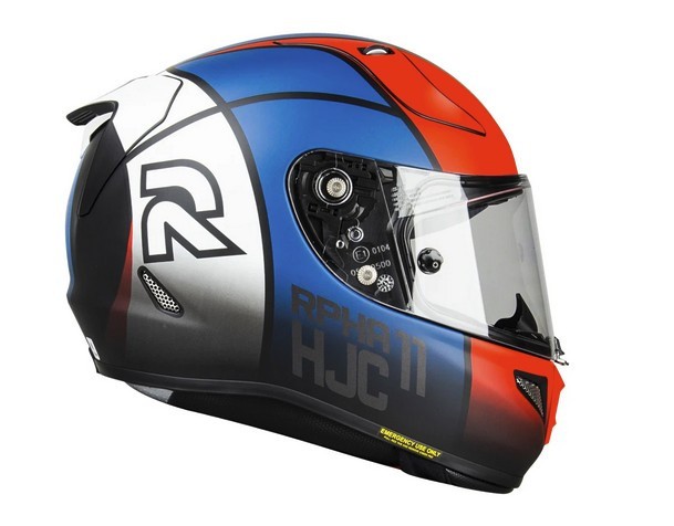 HJC RPHA 11 Motorcycle Helmet, Quintain MC21SF, Size M Medium