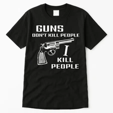 Guns Dont Kill People I Do Tall T-Shirt