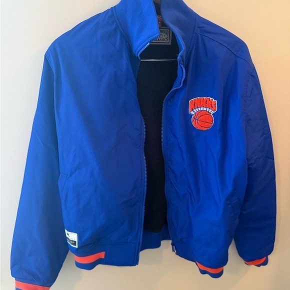 Mitchell & Ness Lightweight Satin Jacket New York Knicks women’s size M