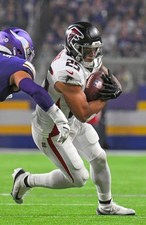 Tyler Allgeier Atlanta Falcons #25 Team Issue Game Cleats Nike Vapor Pro 12.5 W