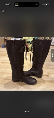 Stewart Weitzman High Brown Boot Size 6