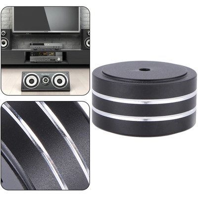 4PCS Speaker Isolation Stand Feet Pad Aluminum Alloy Audio Isolators Amplifier S