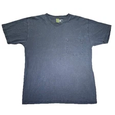 Two jupiters mens navy blue t-shirt jungmaven mango yogi live music hemp cotton