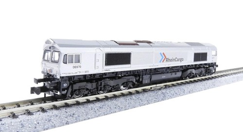 KATO 017751-G Clase 66 Rhein Cargo Diesel Locomotora Escala N Japón | Condition: Nuevo