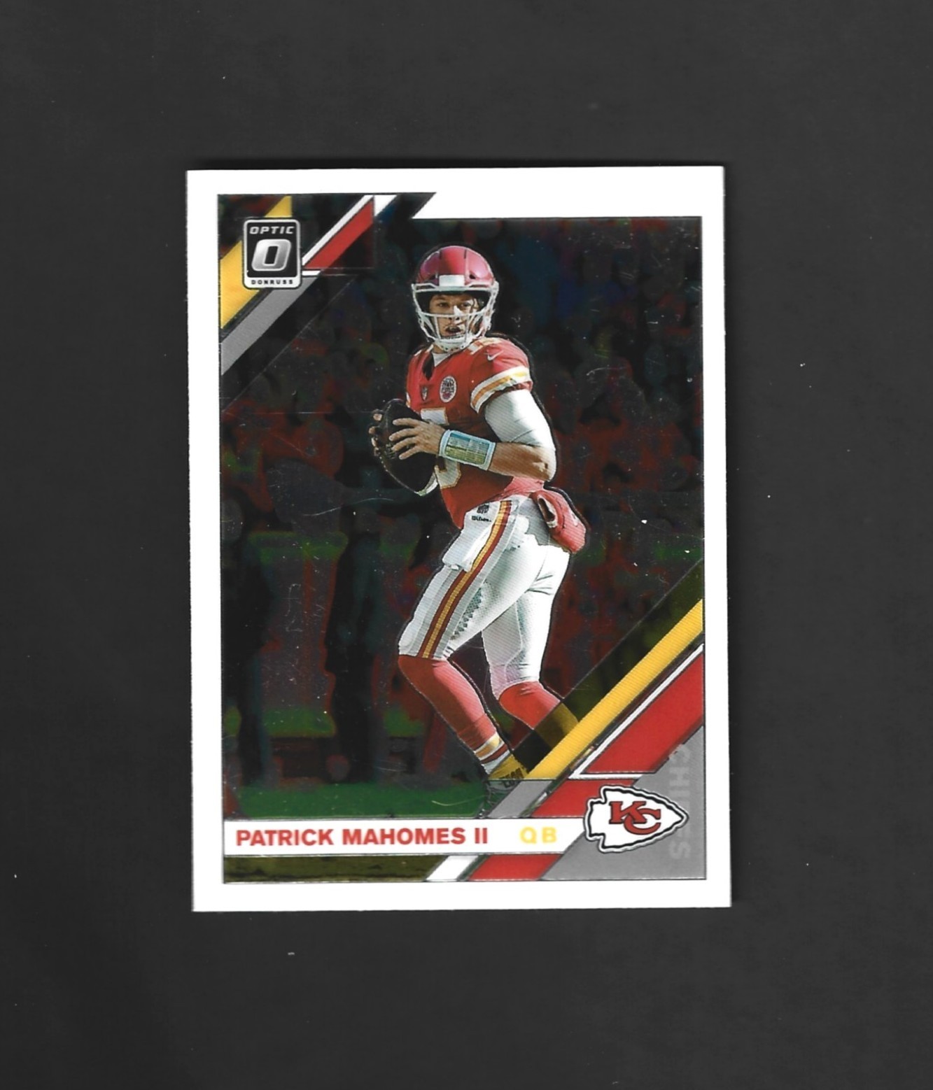 Patrick Mahomes II 2019 Panini Donruss Optic Card #1 CHIEFS