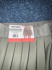 Tretorn Pleated Short Skort Color Olive Green Athletic Skirt M Med NWT P6