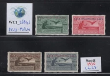 WC1_26841.ITALIAN AEGEAN COLONIES.1930 BIMIL.VIRGILIUS air set.Sc.C4-C7.MLH-MVLH