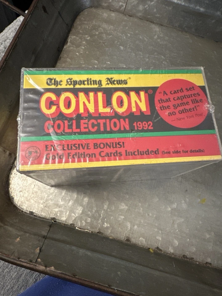 The Sporting New Conlon Collections 1992 juego completo sellado de fábrica. Foto 3 de 4