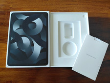 Apple iPad Air 5th Gen Wi-Fi 64GB Space Gray - Empty BOX w/Manual ONLY - A2588