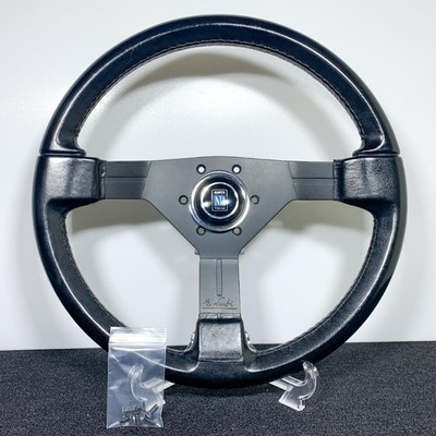 NARDI SPEED Leather Steering Wheel 36cm w/o Horn Mark FET Marked ##