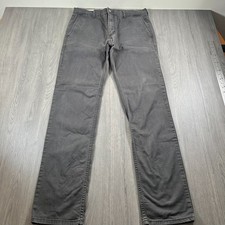 Levi’s 511 White Label Slim Fit Jeans Unisex W32 L34 Grey Straight Leg Denim Vtg